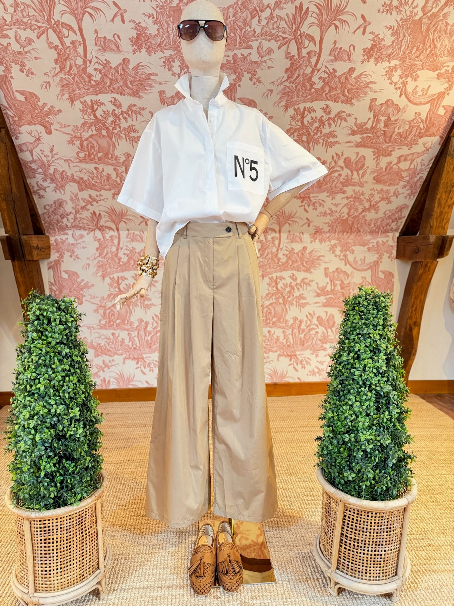 Pantalone popeline