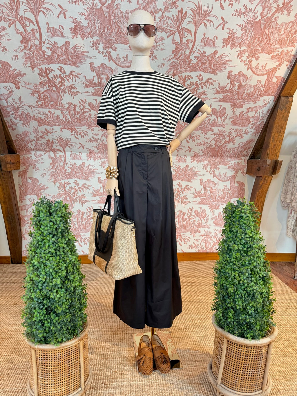 Pantalone popeline
