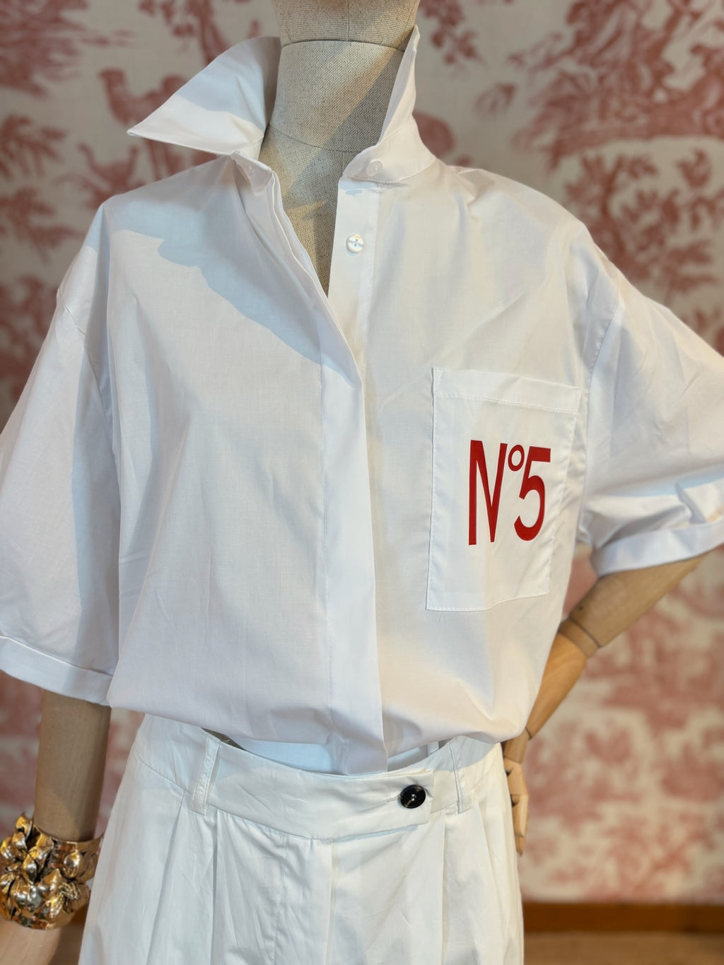 Camicia n° 5 cropped