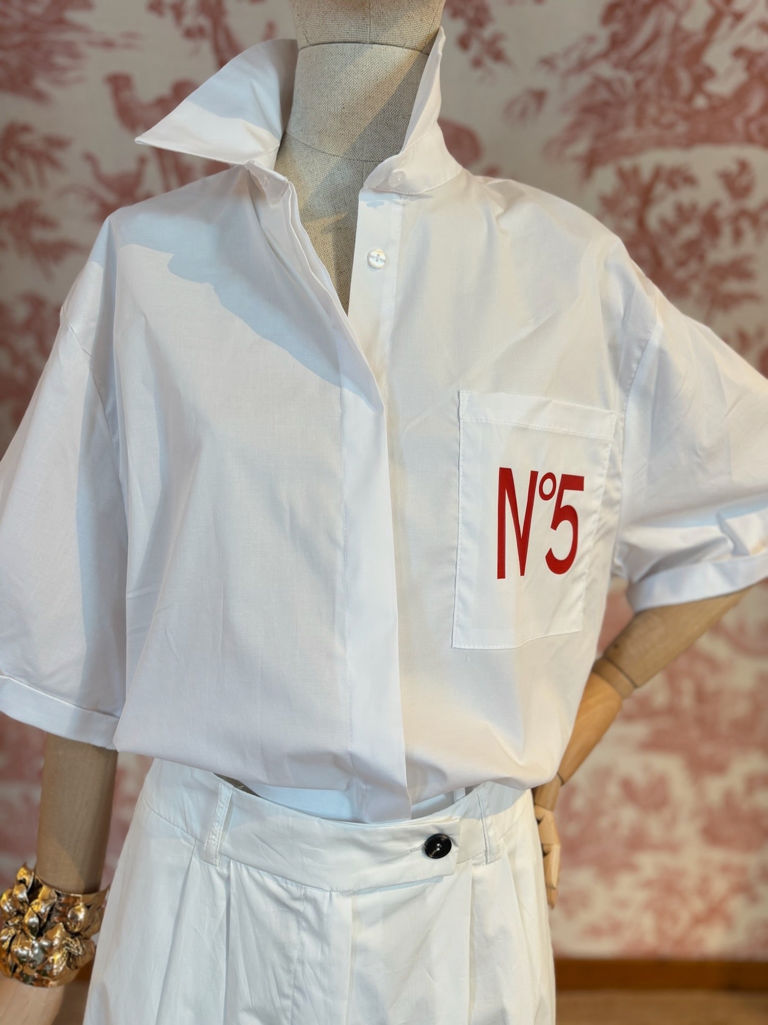 Camicia n° 5 cropped