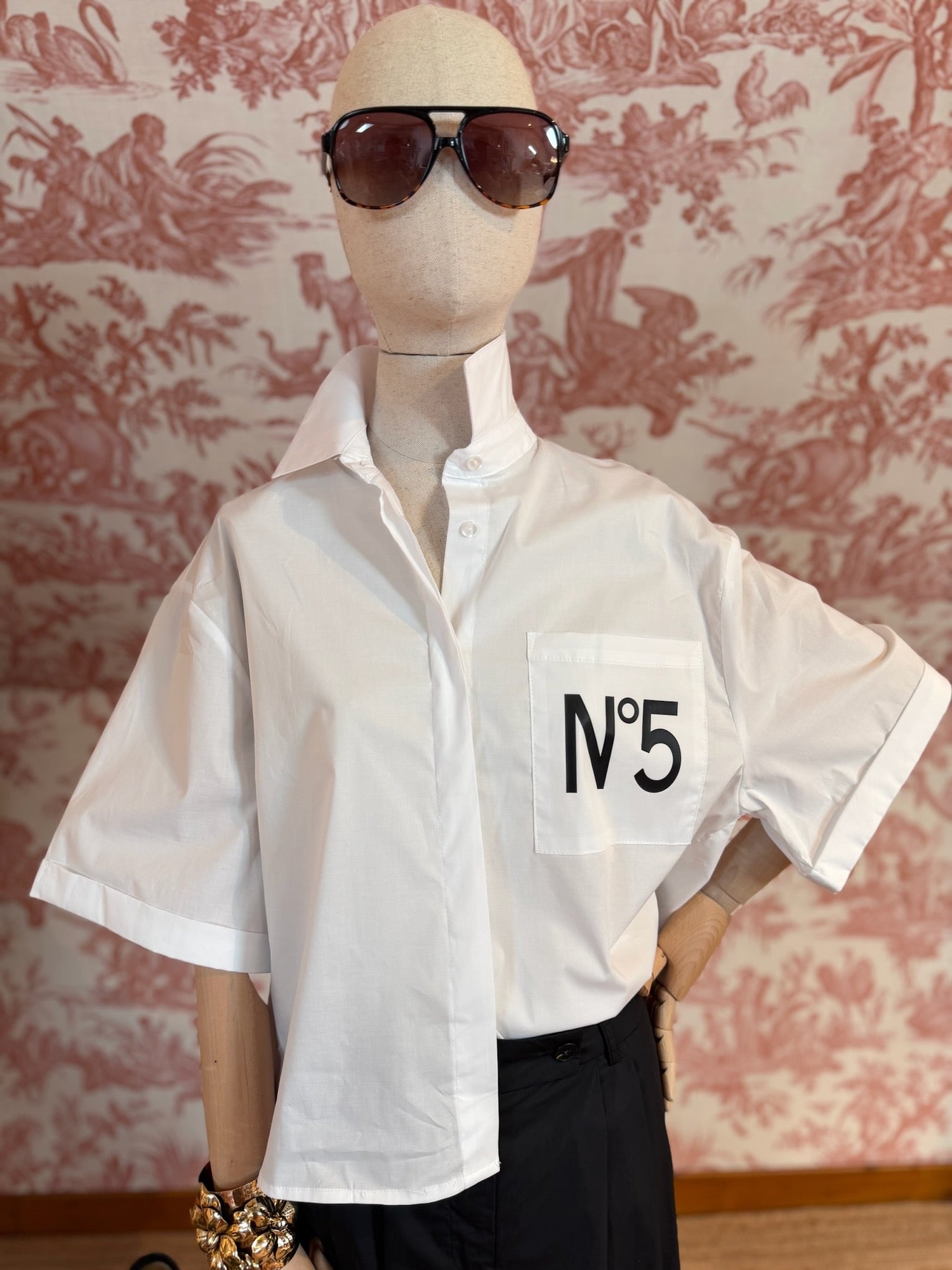 Camicia n° 5 cropped