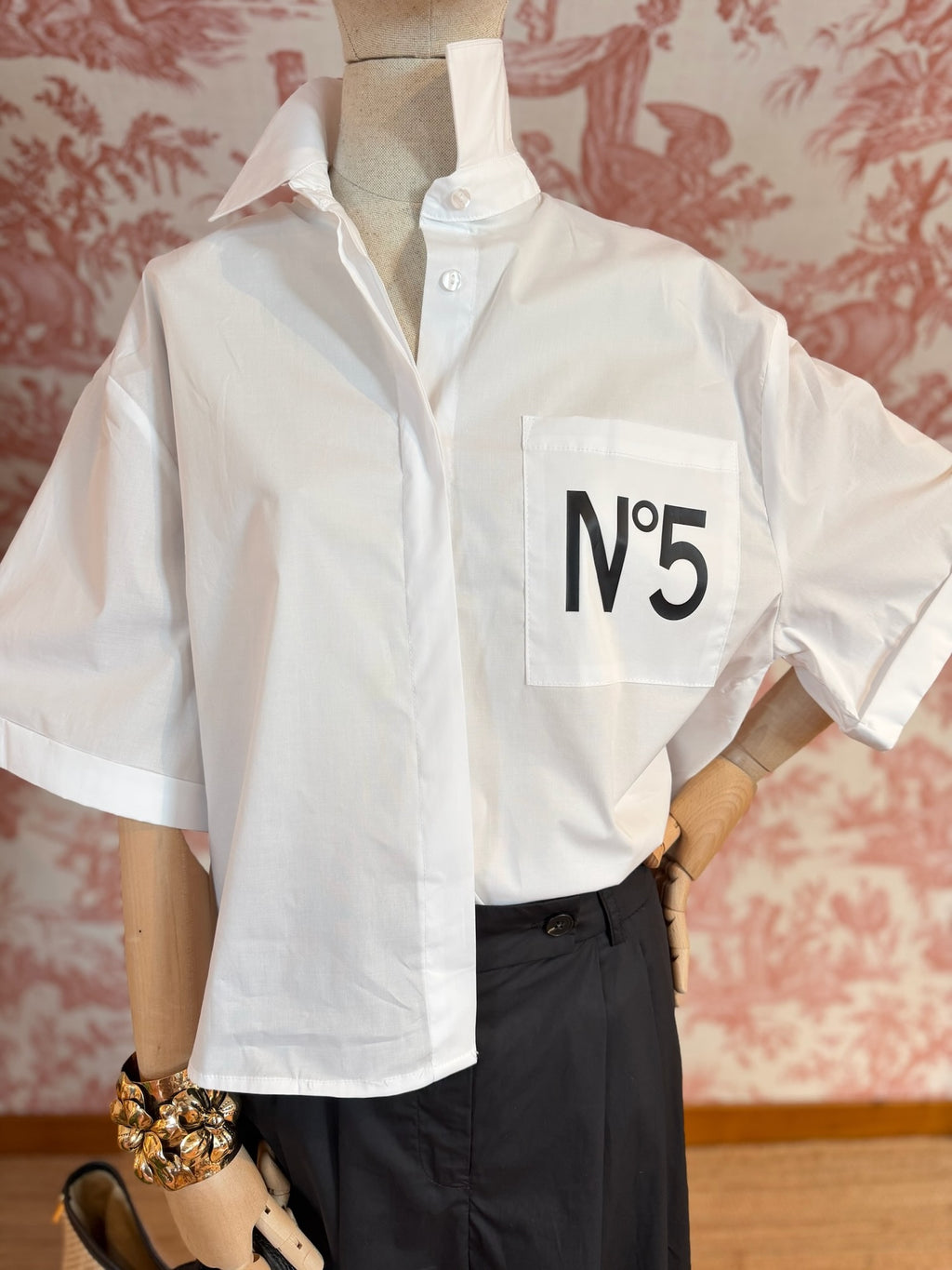 Camicia n° 5 cropped