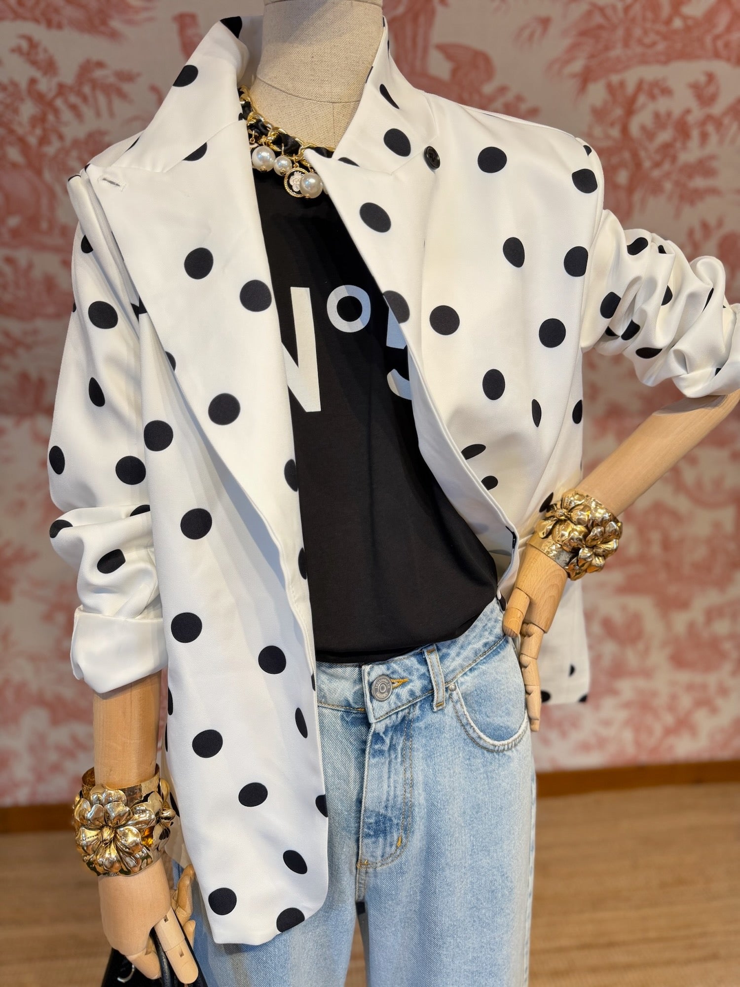 Giacca pois