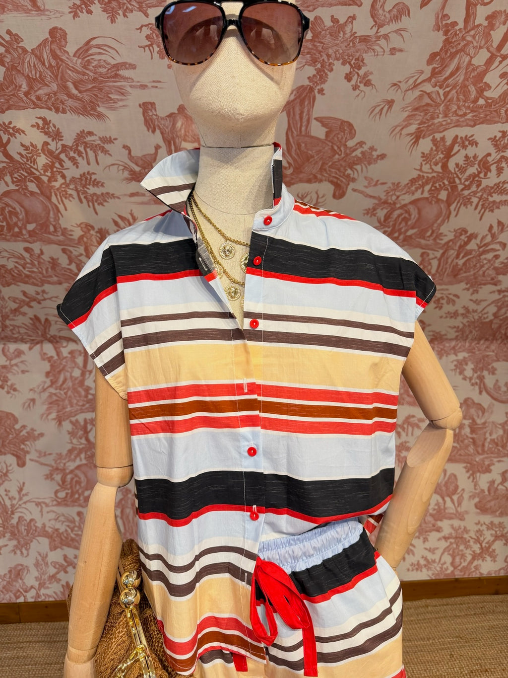 Camicia multi-righe