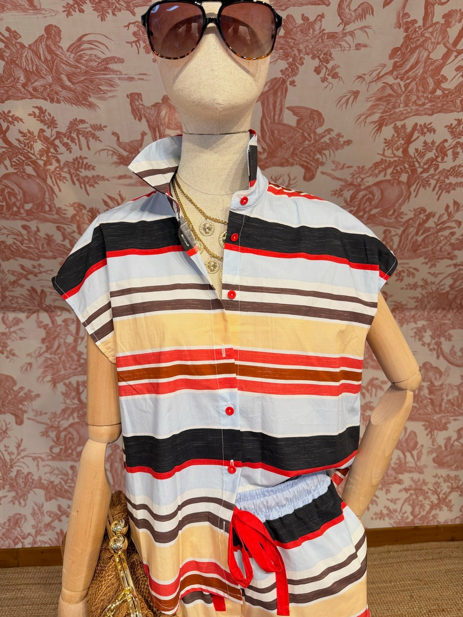 Camicia multi-righe