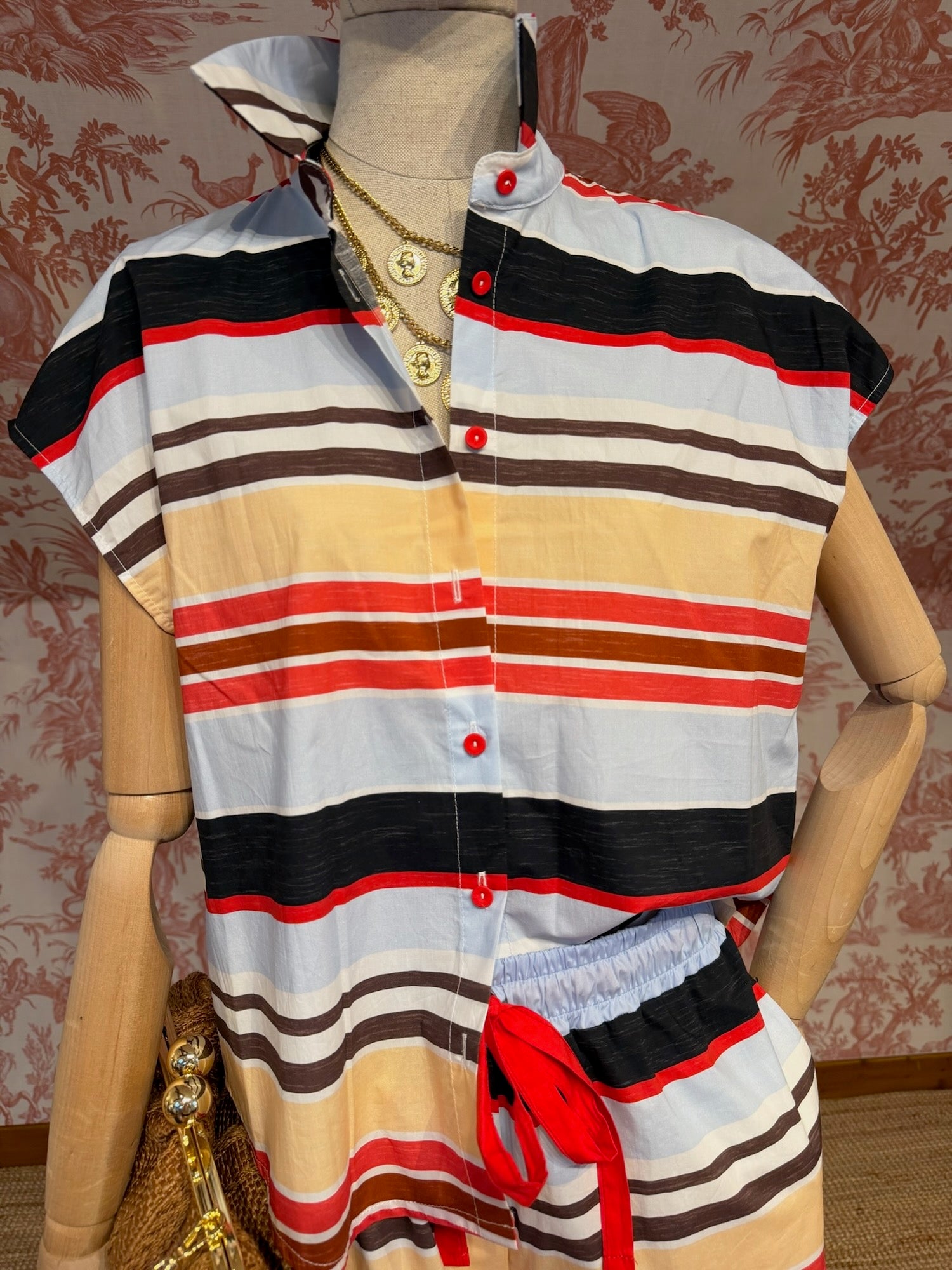 Camicia multi-righe