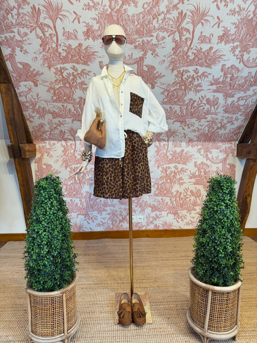 Camicia animalier