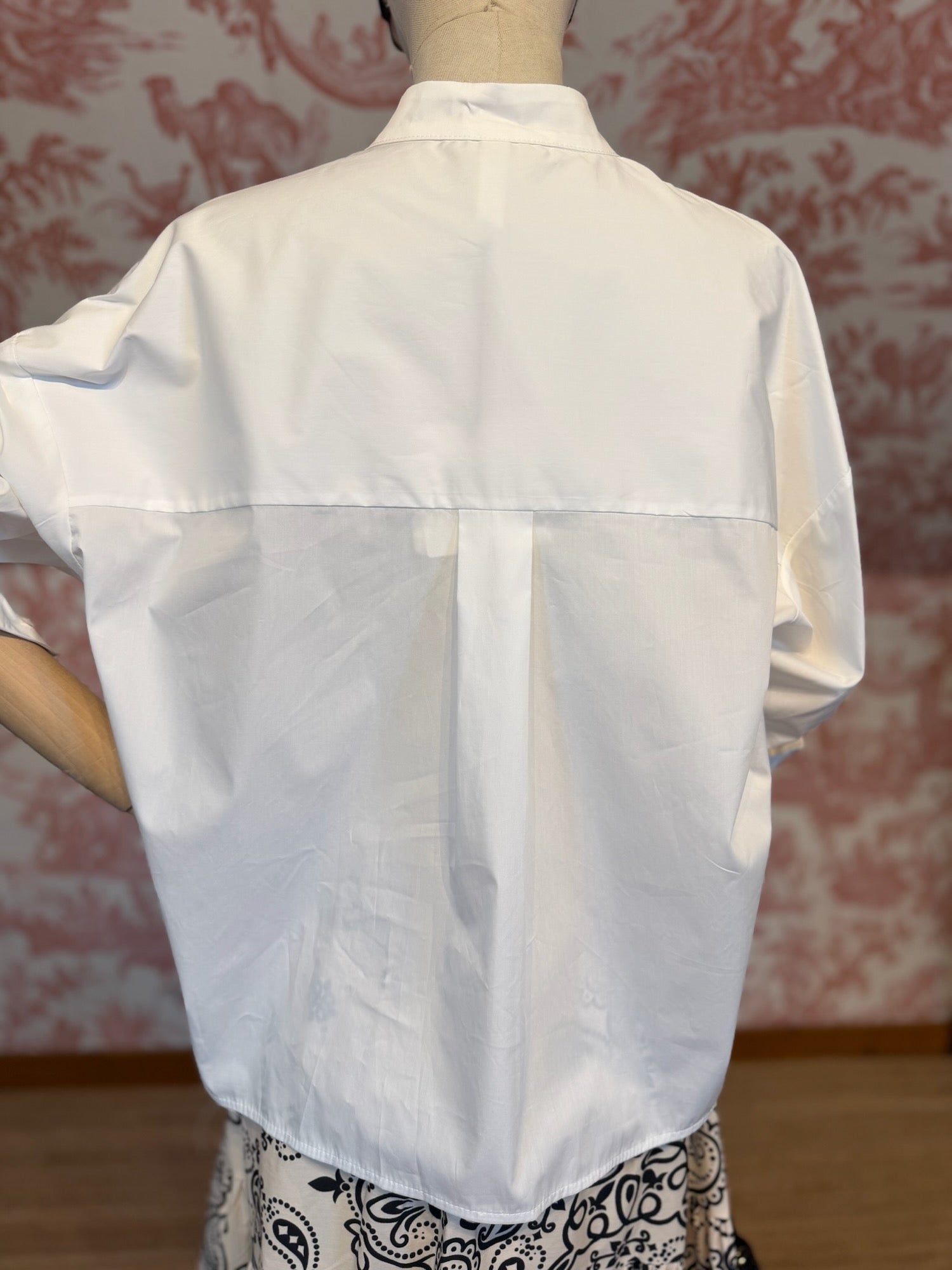 Camicia polo bianca