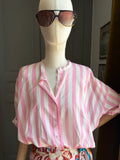 Camicia mussola righe