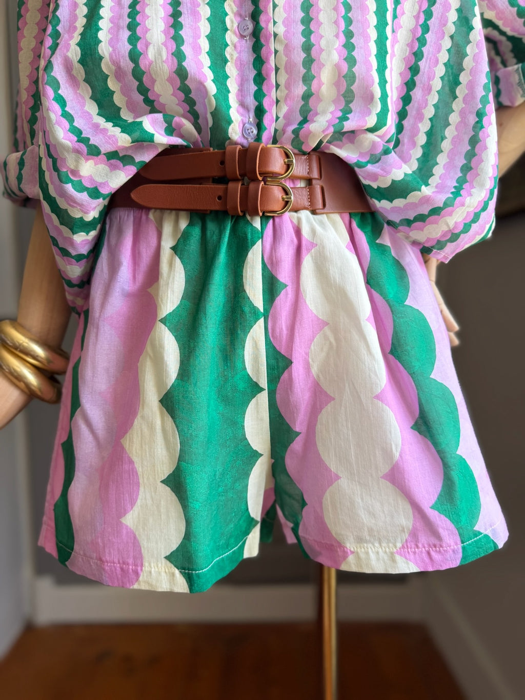 Shorts mussola fantasia