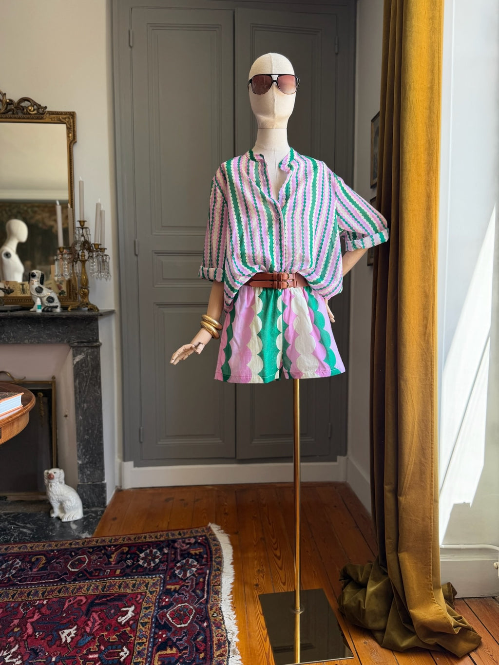 Shorts mussola fantasia